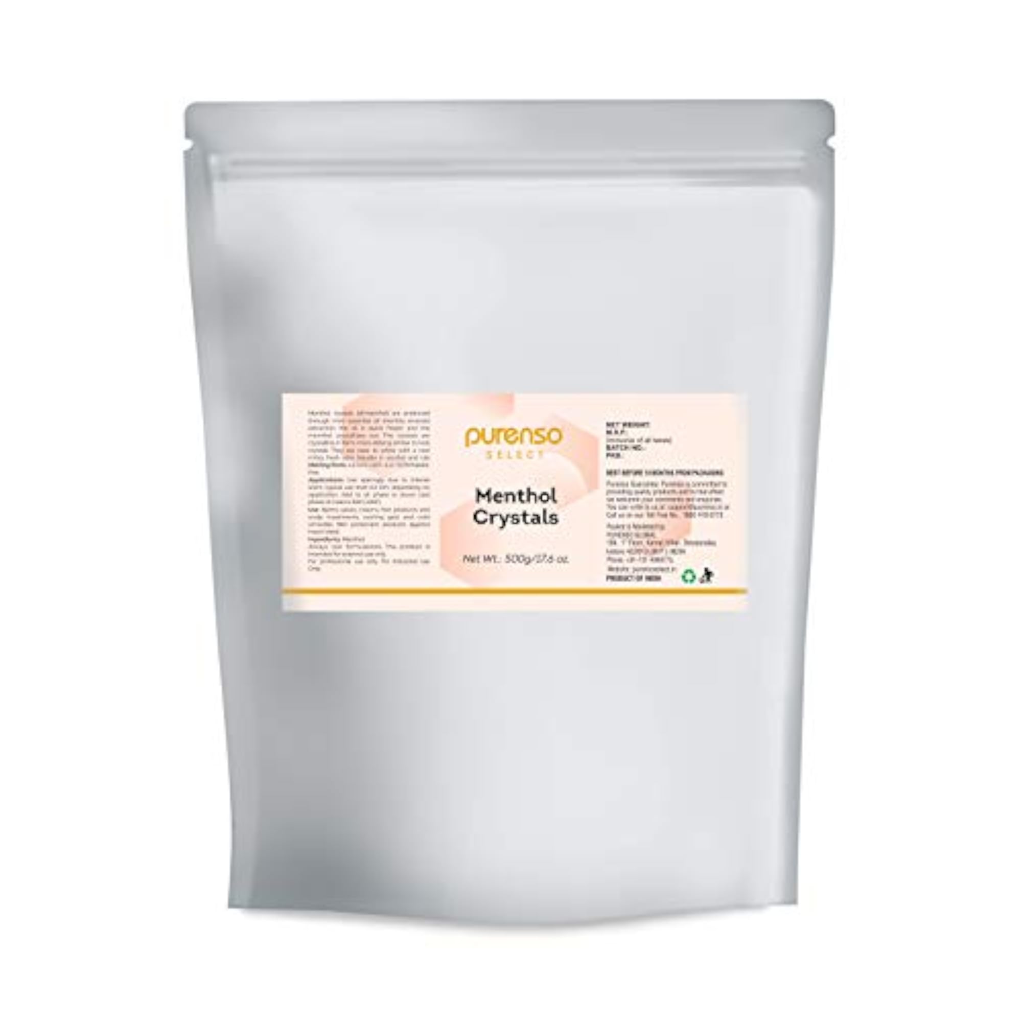 Select Menthol Crystals, 500g